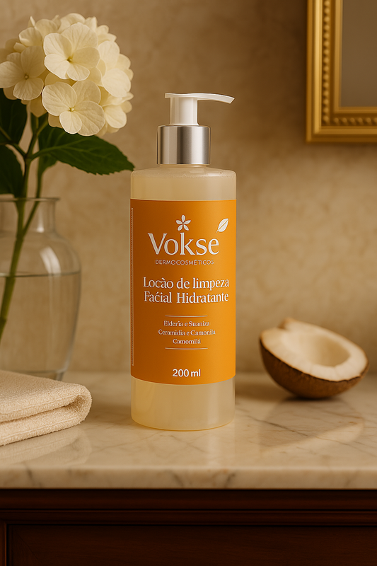 Loção de Limpeza Facial Hidratante