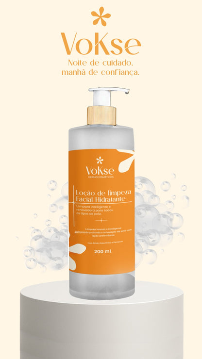 Loção de Limpeza Facial Hidratante